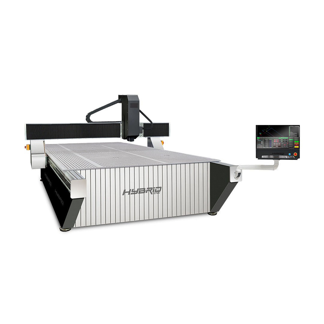Hybrid QTC Granite 1530 - Large Format CNC Router & Milling Machine - 10x5
