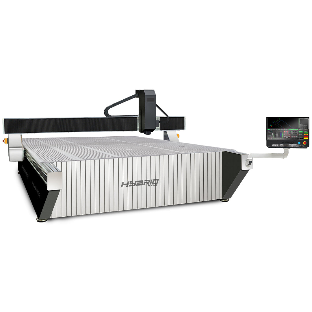 Hybrid QTC Granite 2030 - Large Format CNC Router & Milling Machine - 10x7
