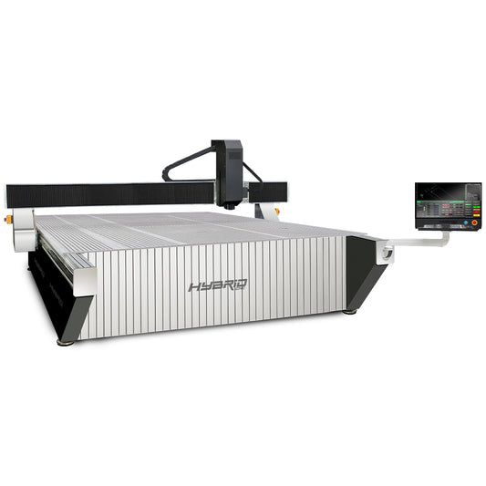 Hybrid QTC Granite 2030 - Large Format CNC Router & Milling Machine - 10x7